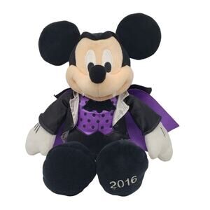 Disney Plush Halloween Vampire 2016 Mickey Mouse